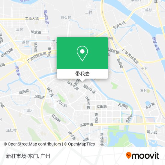 新桂市场-东门地图