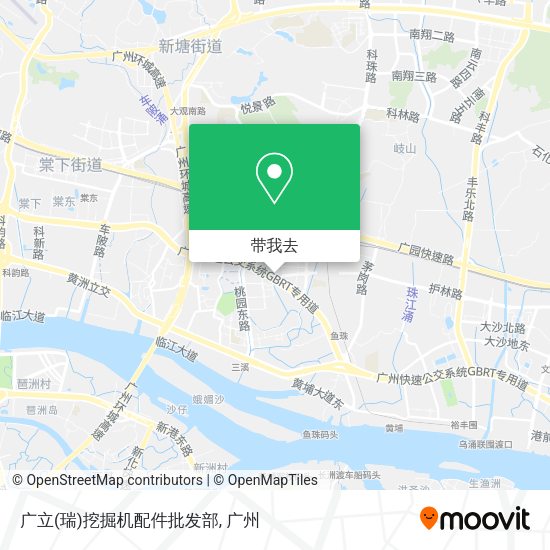 广立(瑞)挖掘机配件批发部地图