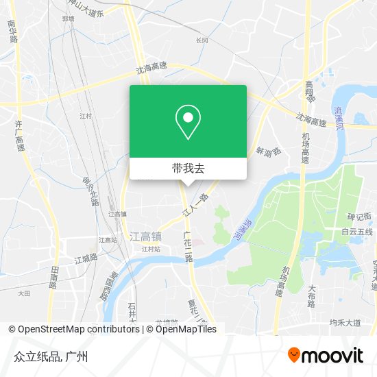 众立纸品地图
