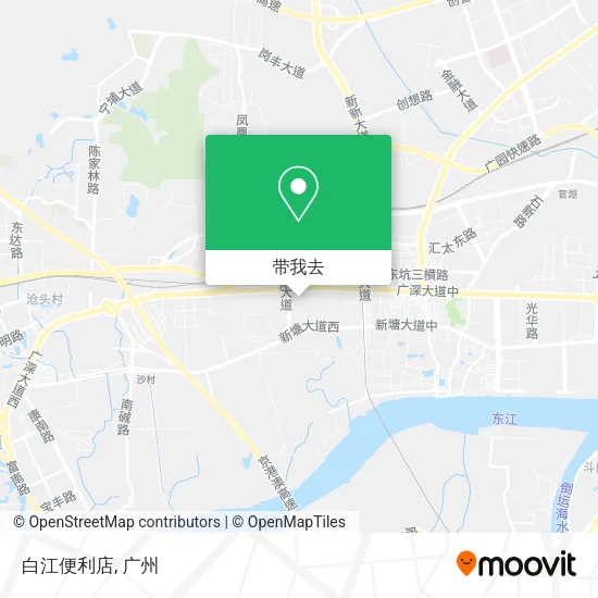 白江便利店地图