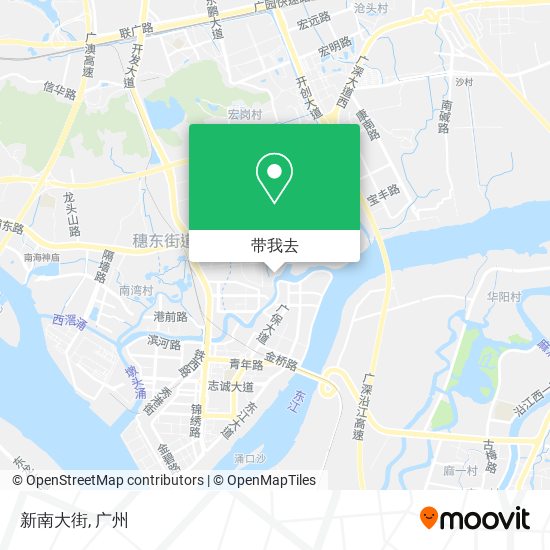 新南大街地图