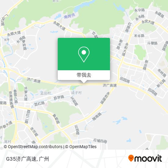 G35济广高速地图