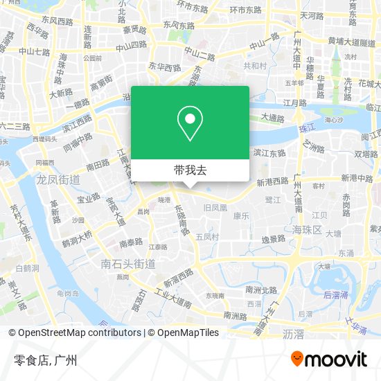 零食店地图