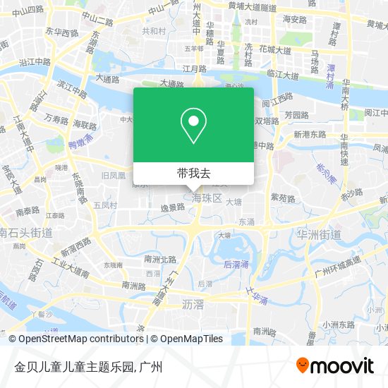 金贝儿童儿童主题乐园地图