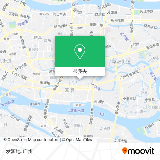发源地地图