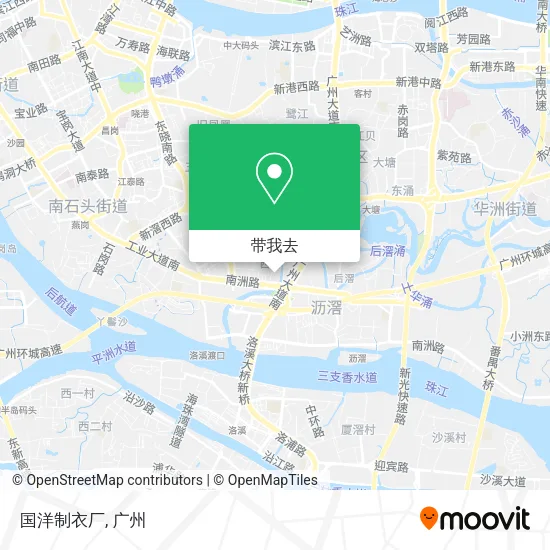 国洋制衣厂地图