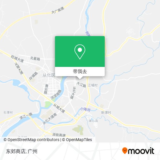 东郊商店地图