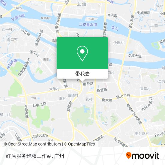 红盾服务维权工作站地图