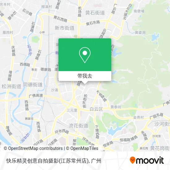 快乐精灵创意自拍摄影(江苏常州店)地图