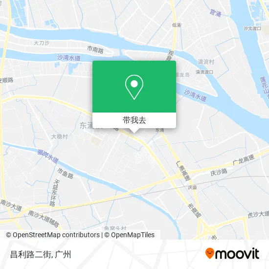 昌利路二街地图