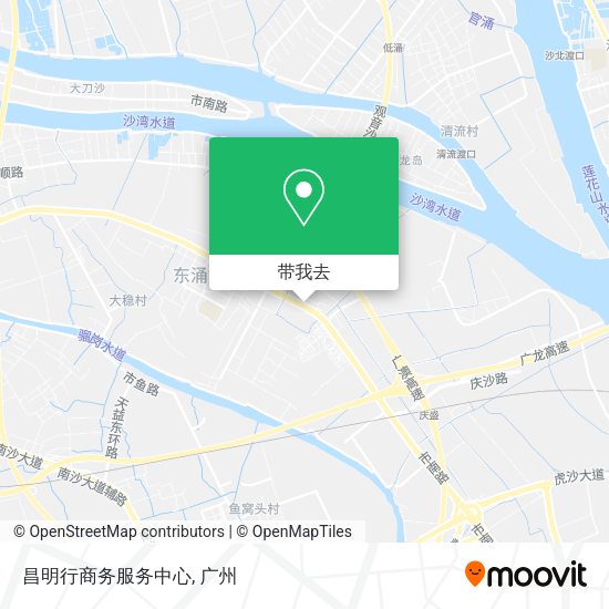 昌明行商务服务中心地图