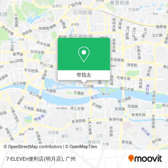 7-ELEVEn便利店(明月店)地图