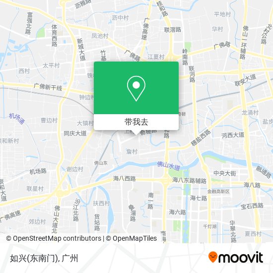如兴(东南门)地图
