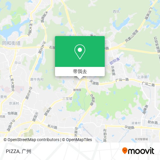 PIZZA地图