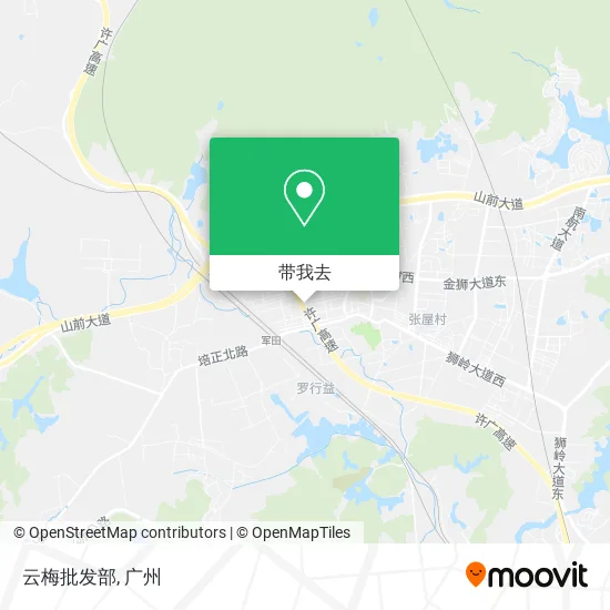 云梅批发部地图