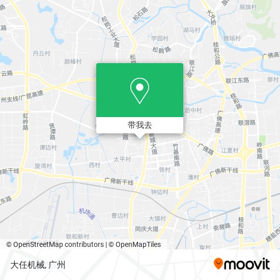 大任机械地图
