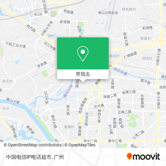 中国电信lP电话超市地图