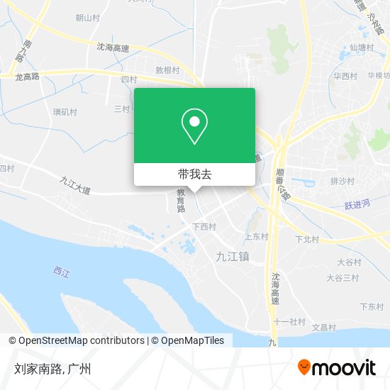刘家南路地图