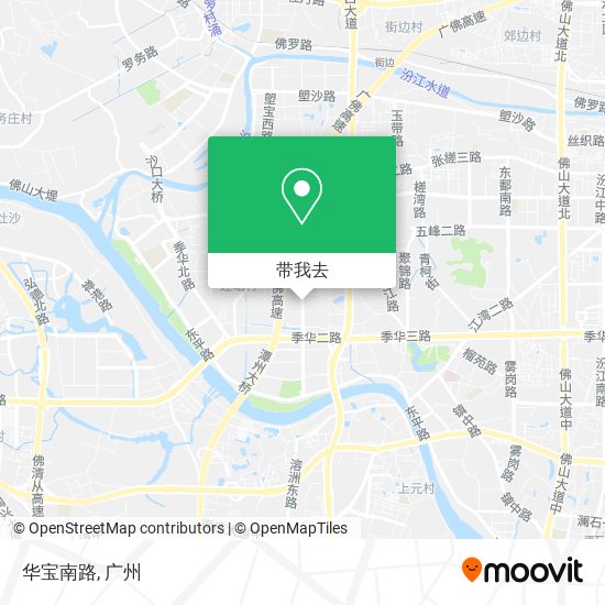 华宝南路地图