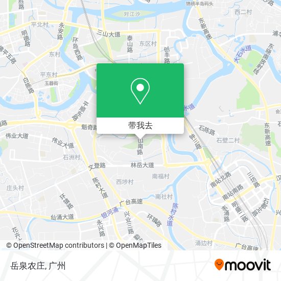 岳泉农庄地图