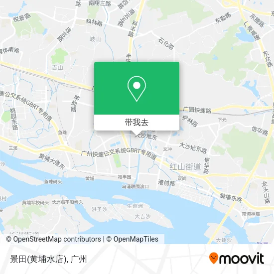 景田(黄埔水店)地图