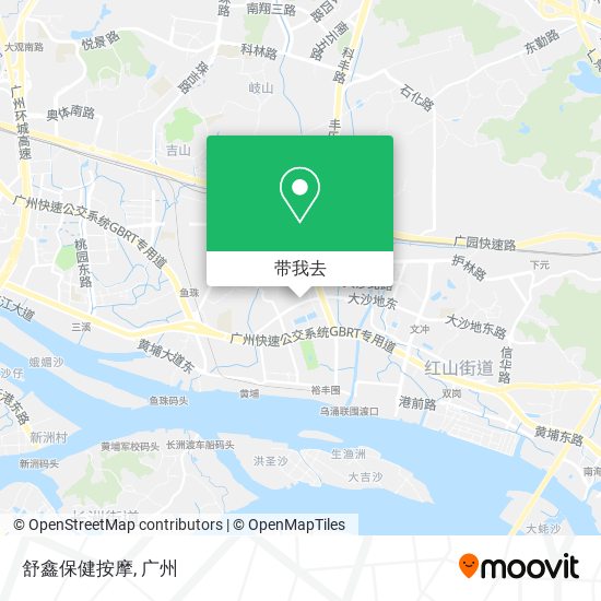 舒鑫保健按摩地图