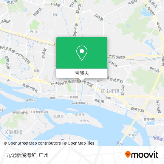 九记新溪海鲜地图