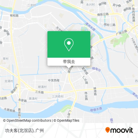 功夫客(北滘店)地图