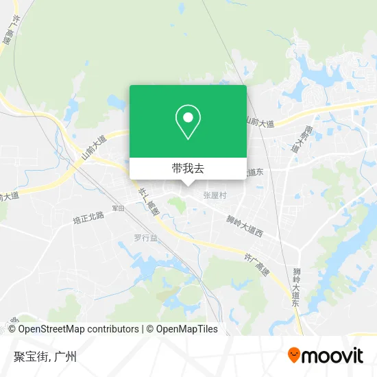 聚宝街地图