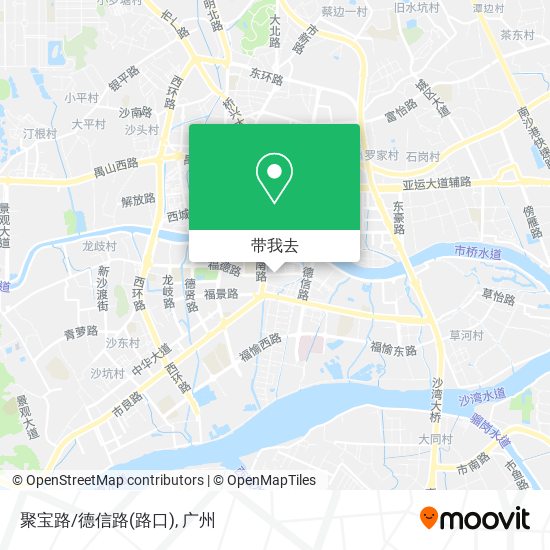 聚宝路/德信路(路口)地图