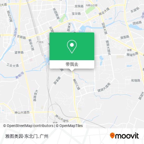 雅图奥园-东北门地图