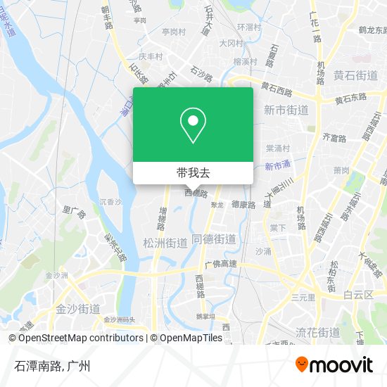 石潭南路地图