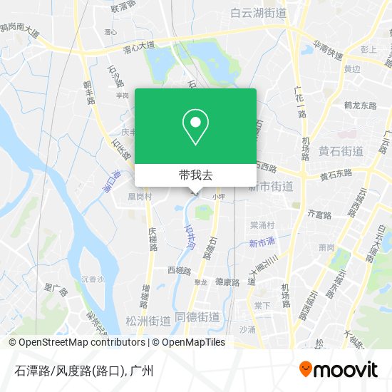 石潭路/风度路(路口)地图
