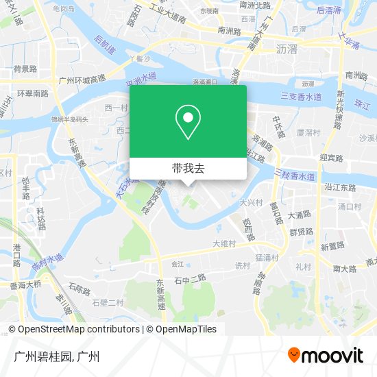广州碧桂园地图