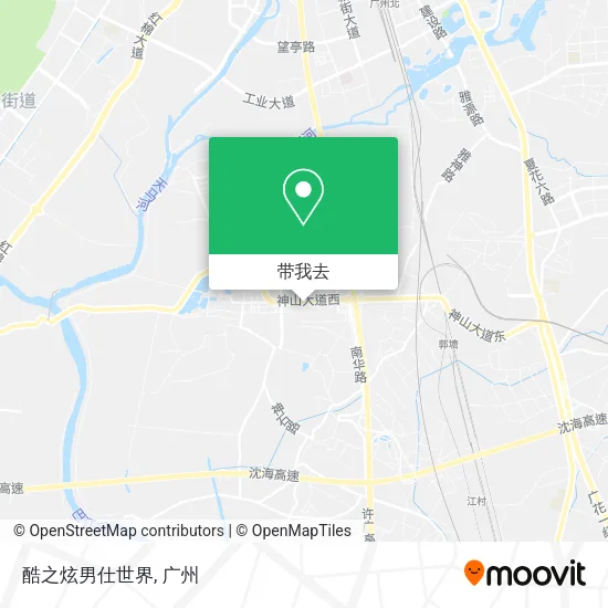 酷之炫男仕世界地图