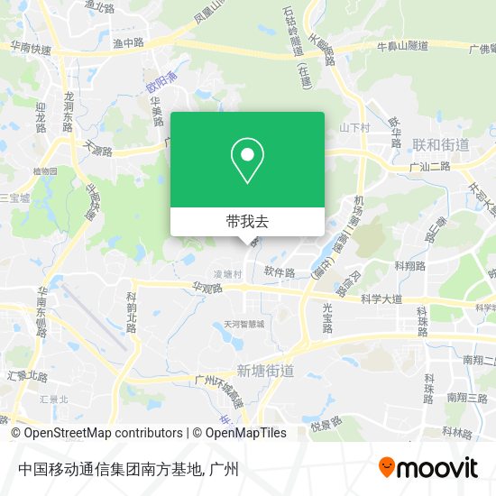 中国移动通信集团南方基地地图
