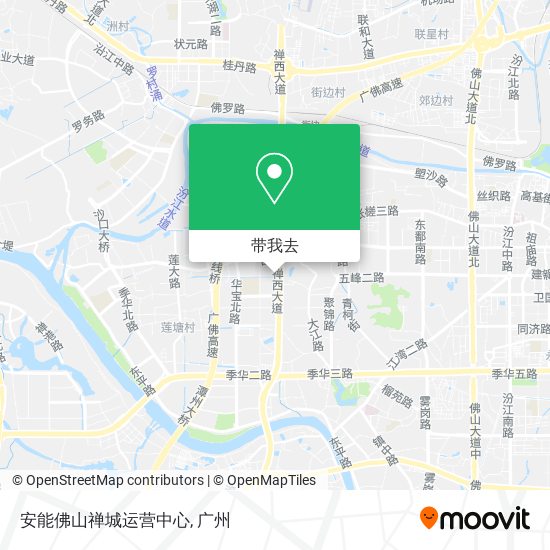 安能佛山禅城运营中心地图