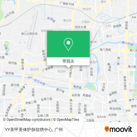 YY美甲美体护肤纹绣中心地图