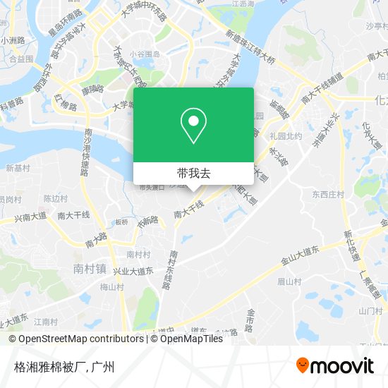 格湘雅棉被厂地图