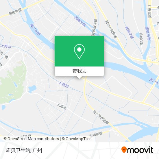 庙贝卫生站地图