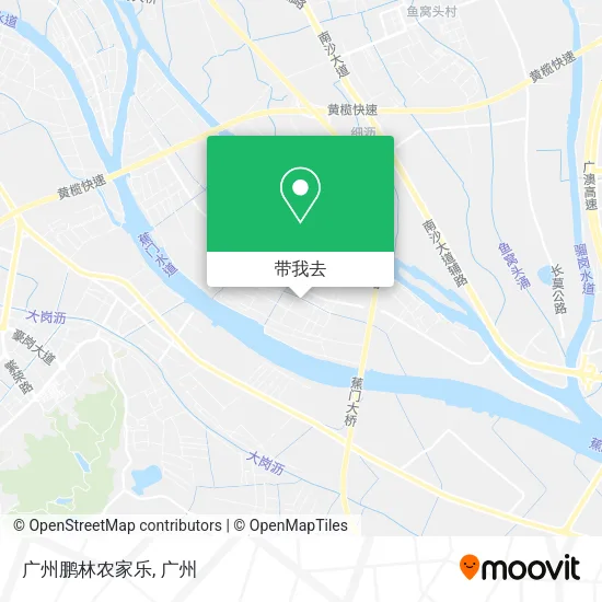 广州鹏林农家乐地图