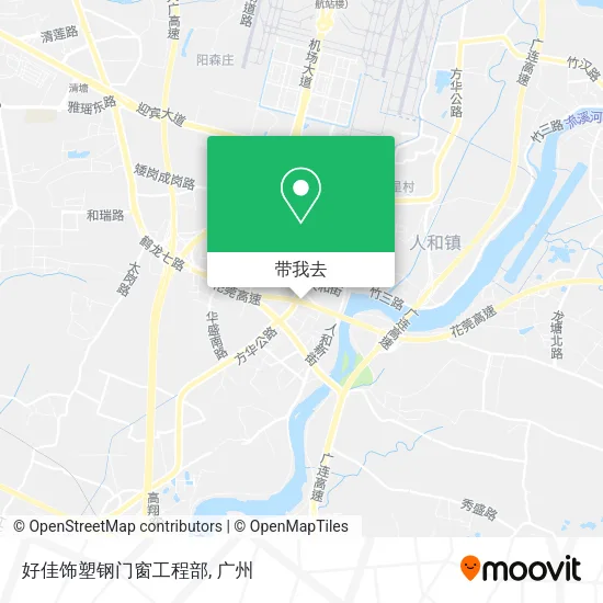 好佳饰塑钢门窗工程部地图
