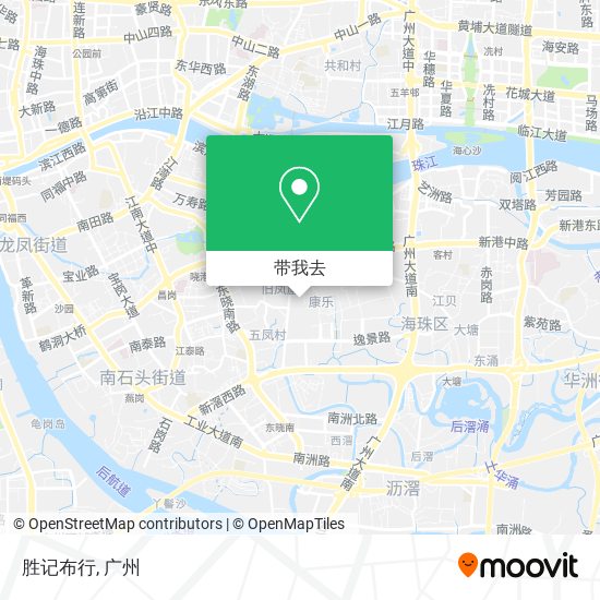 胜记布行地图