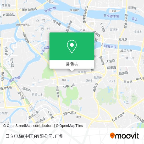 日立电梯(中国)有限公司地图