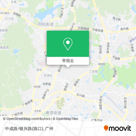中成路/银兴路(路口)地图