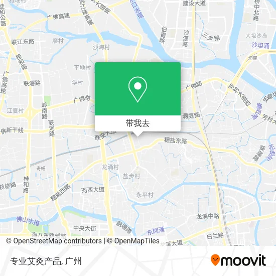 专业艾灸产品地图