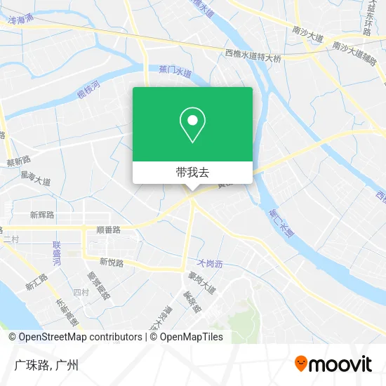 广珠路地图