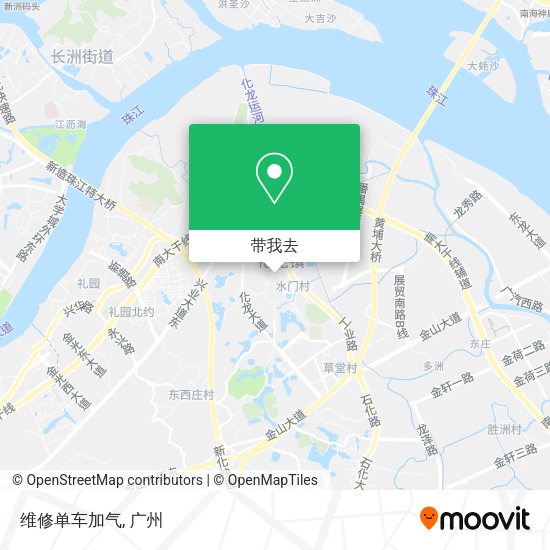 维修单车加气地图