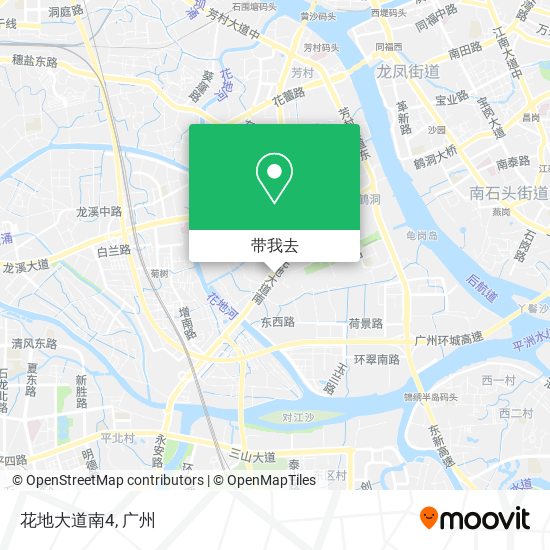 花地大道南4地图