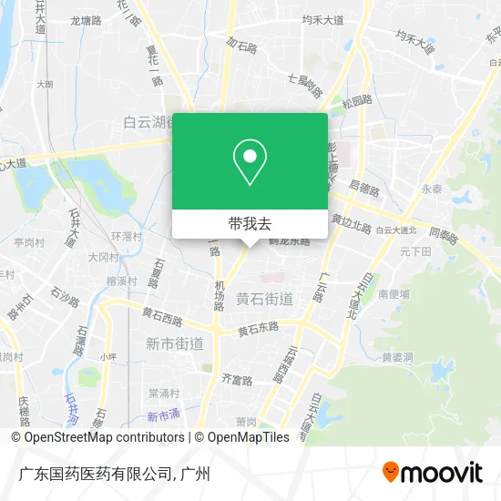 广东国药医药有限公司地图